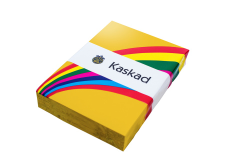 Papier kolorowy KASKAD Canary 5057 160g A4