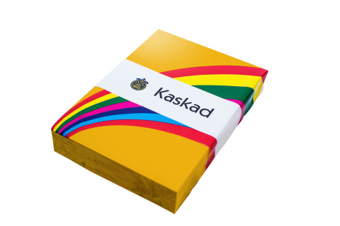 Papier kolorowy KASKAD Goldcrest Yellow 58 160g A4