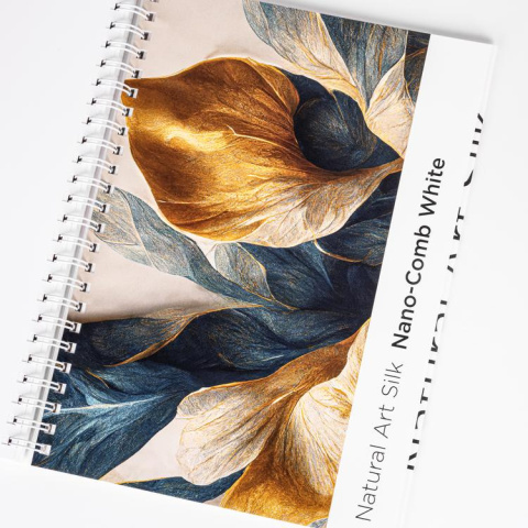 Papier Natural Art Silk Embossed do wyklejek i albumów, dla projektantów i hobbystów