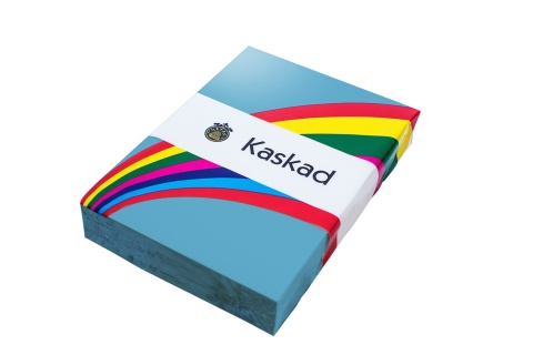 Papier kolorowy KASKAD Peacock Blue 77 160g A4