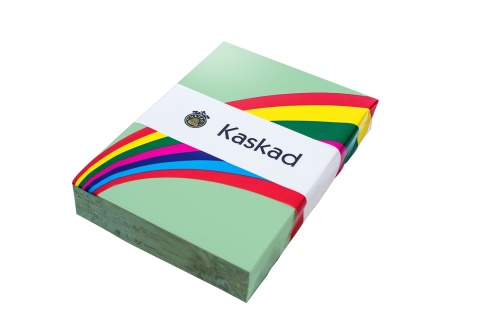 Papier kolorowy KASKAD Barbet Green 69 160g A4