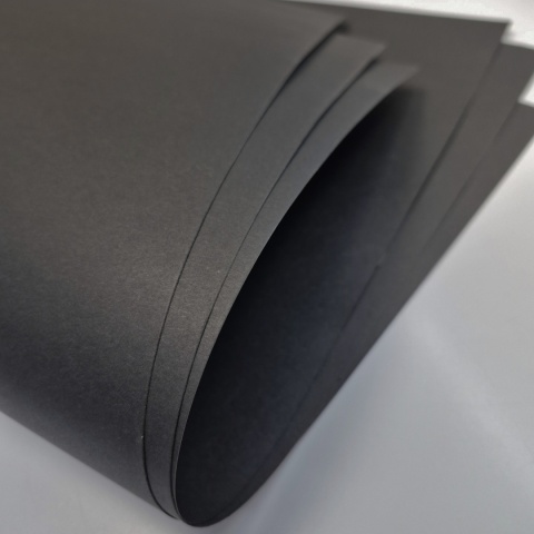 Crafty Czarny Papier Artystyczny A2 230g 10 Arkuszy