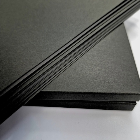 Crafty Czarny Papier Artystyczny A2 120g 10 Arkuszy